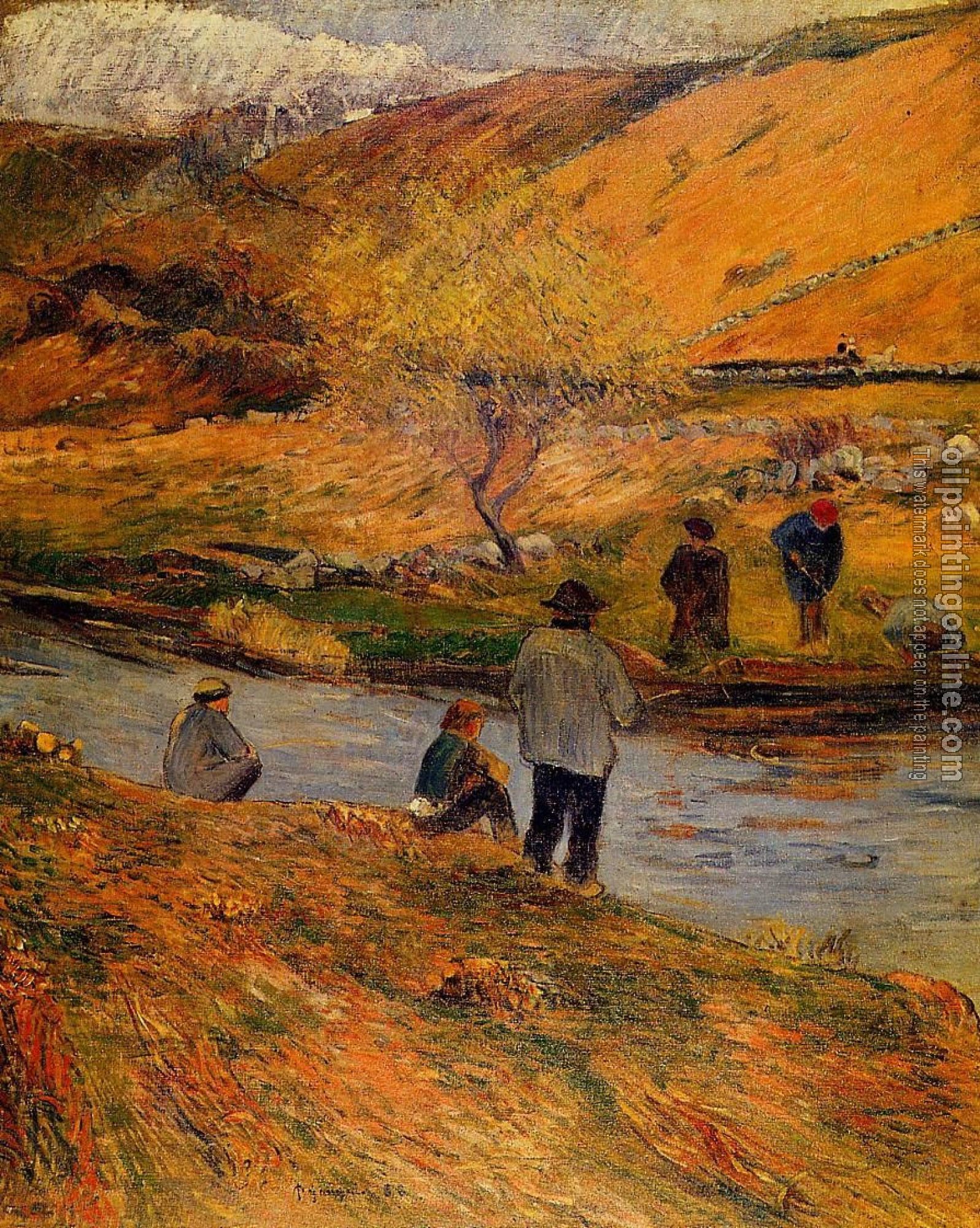 Gauguin, Paul - Breton Fishermen